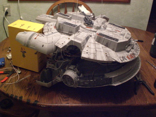 Illustration for article titled Modded Millennium Falcon Can Pass for Real Movie Prop